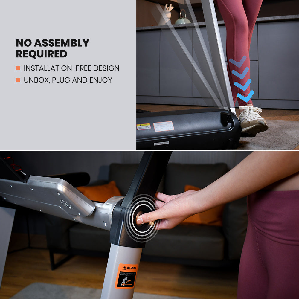 Sardine Sport T20 Motorized LED Screen Running&Jogging Folding Portable Treadmill
