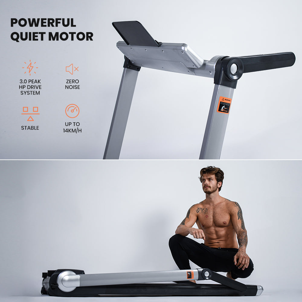 Sardine Sport T20 Motorized LED Screen Running&Jogging Folding Portable Treadmill