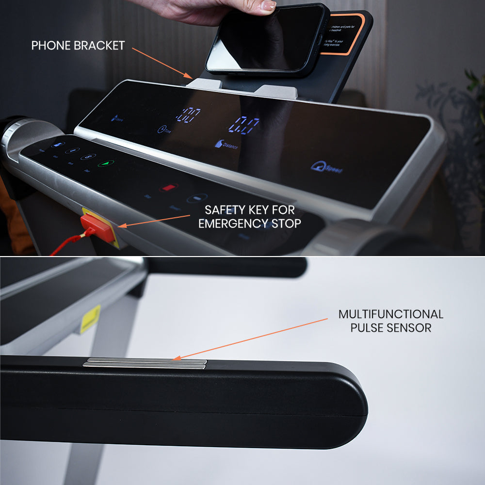 Sardine Sport T20 Motorized LED Screen Running&Jogging Folding Portable Treadmill