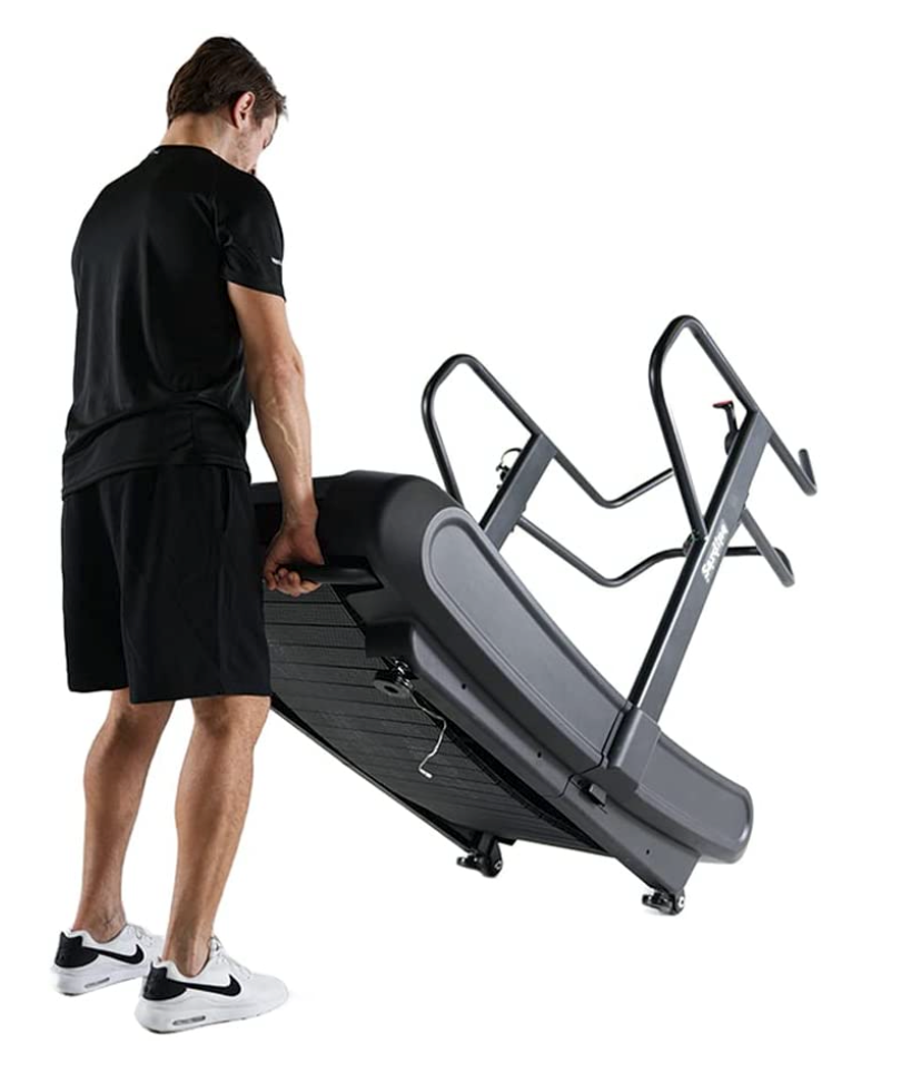 Sardine Sport T63 Manual Curved Treadmill, 2-in-1 Walking & Running Exercise Machine, Max Weight 150kg