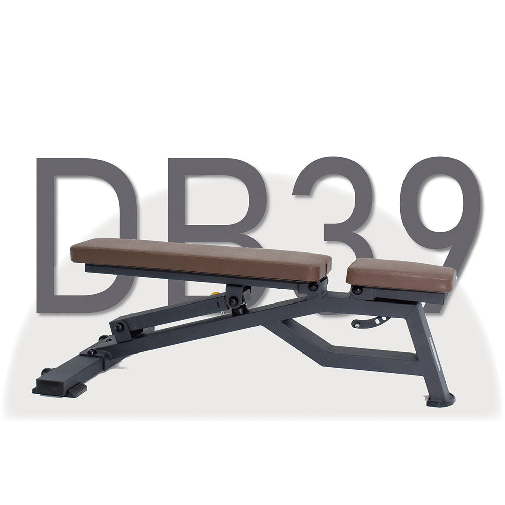 Sardine Sport Heavy Duty Bench Foldable Adjustable Commercial Grade Capacity 450kg(Black)