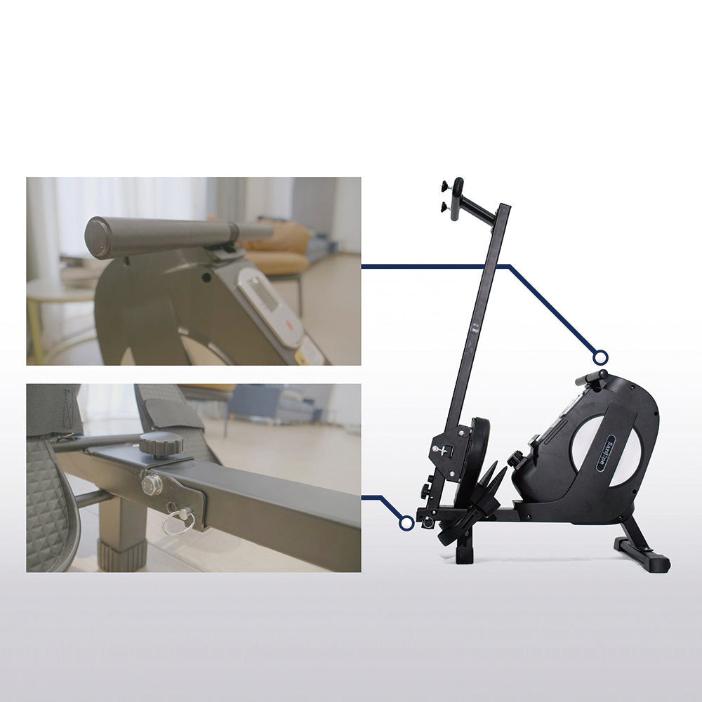 Sardine Sport Magnetic Rowing Machine Exercise Fitness Home Gym Cardio