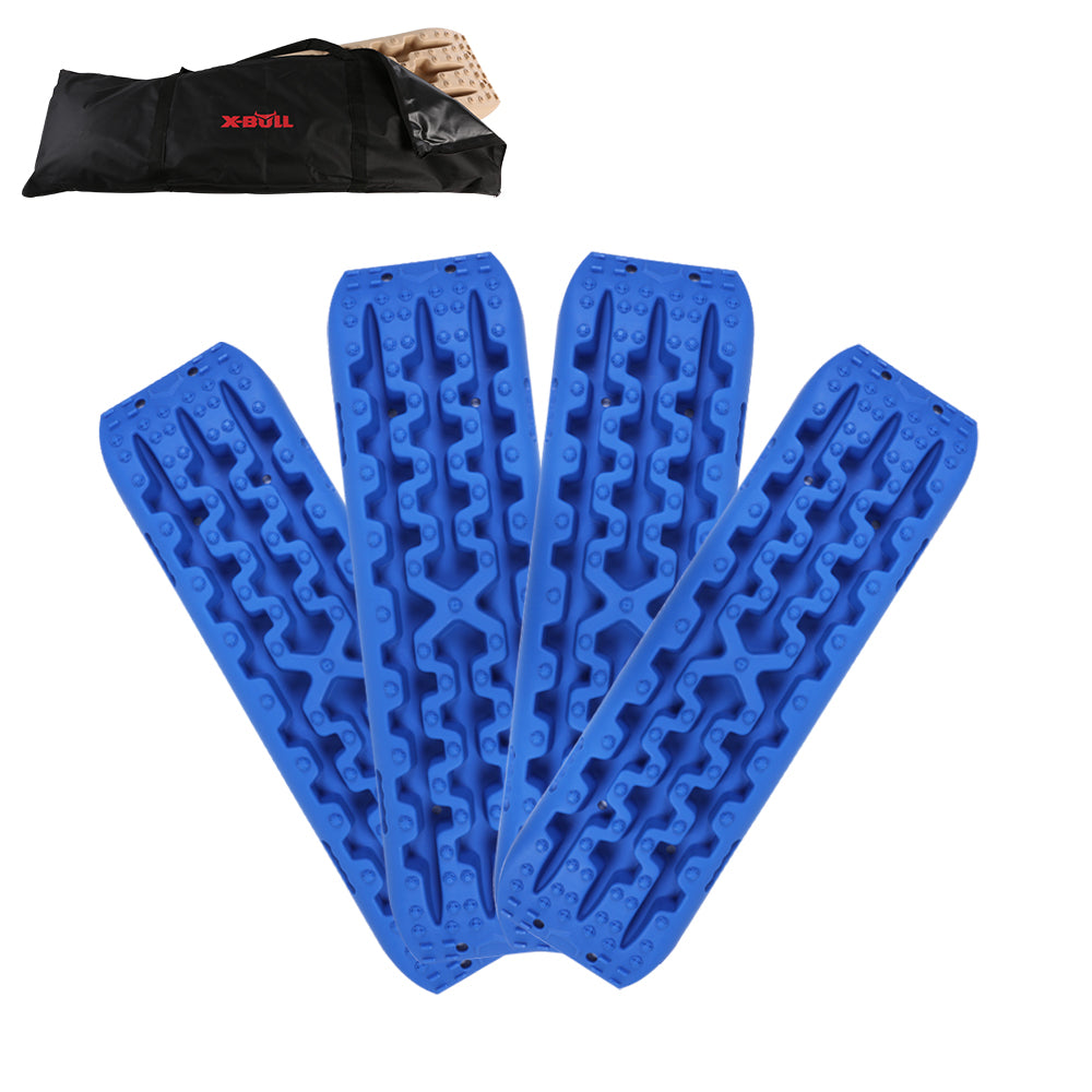 X-BULL Recovery tracks Mud Snow / Sand tracks / Grass 4X4 Caravan 2pcs 4WD Gen 3.0 - Blue