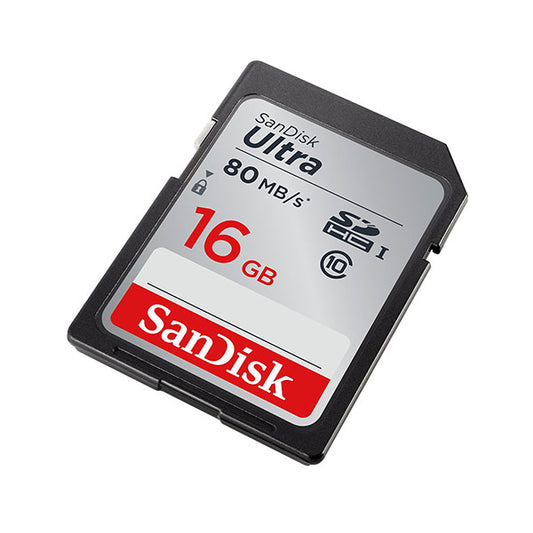 SDSDUNC-016G: SANDISK 16GB SDHC Class 10 Ultra  80MB/S