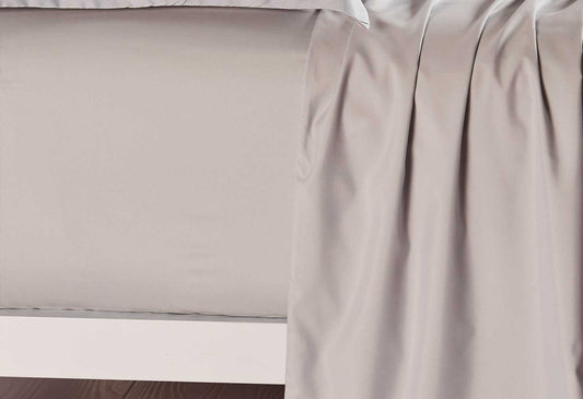Luxton Queen Size Linen Color Fitted Sheet