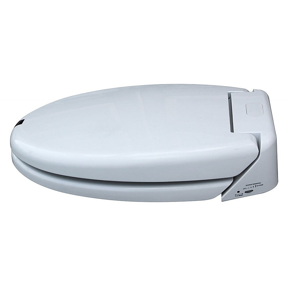 Automatic Toilet Seat Sensor Operated White & Round