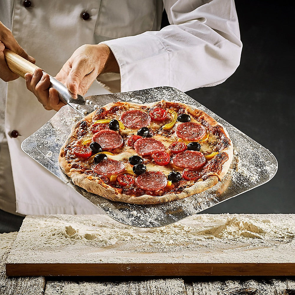 Proffesional Pizza Oven Peel Paddle 90cm Wood Handle
