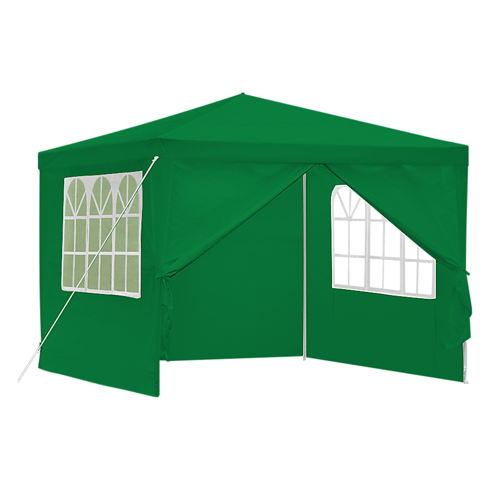 3x3m Gazebo Outdoor Marquee Tent Canopy Green