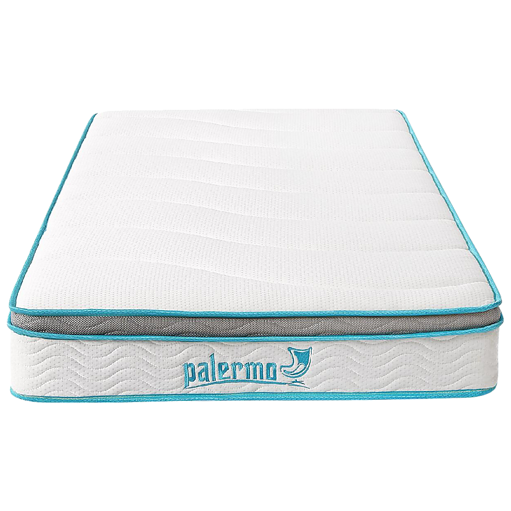 Palermo King Single 20cm Memory Foam and Innerspring Hybrid Mattress