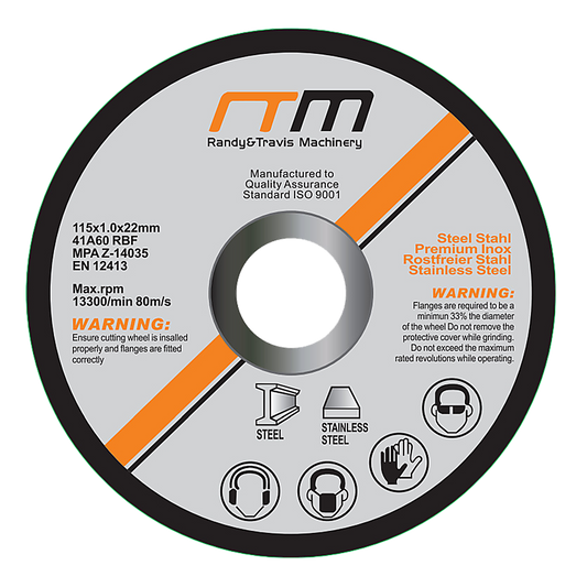 115mm 4.5" Cutting Disc Wheel for Angle Grinder x 50