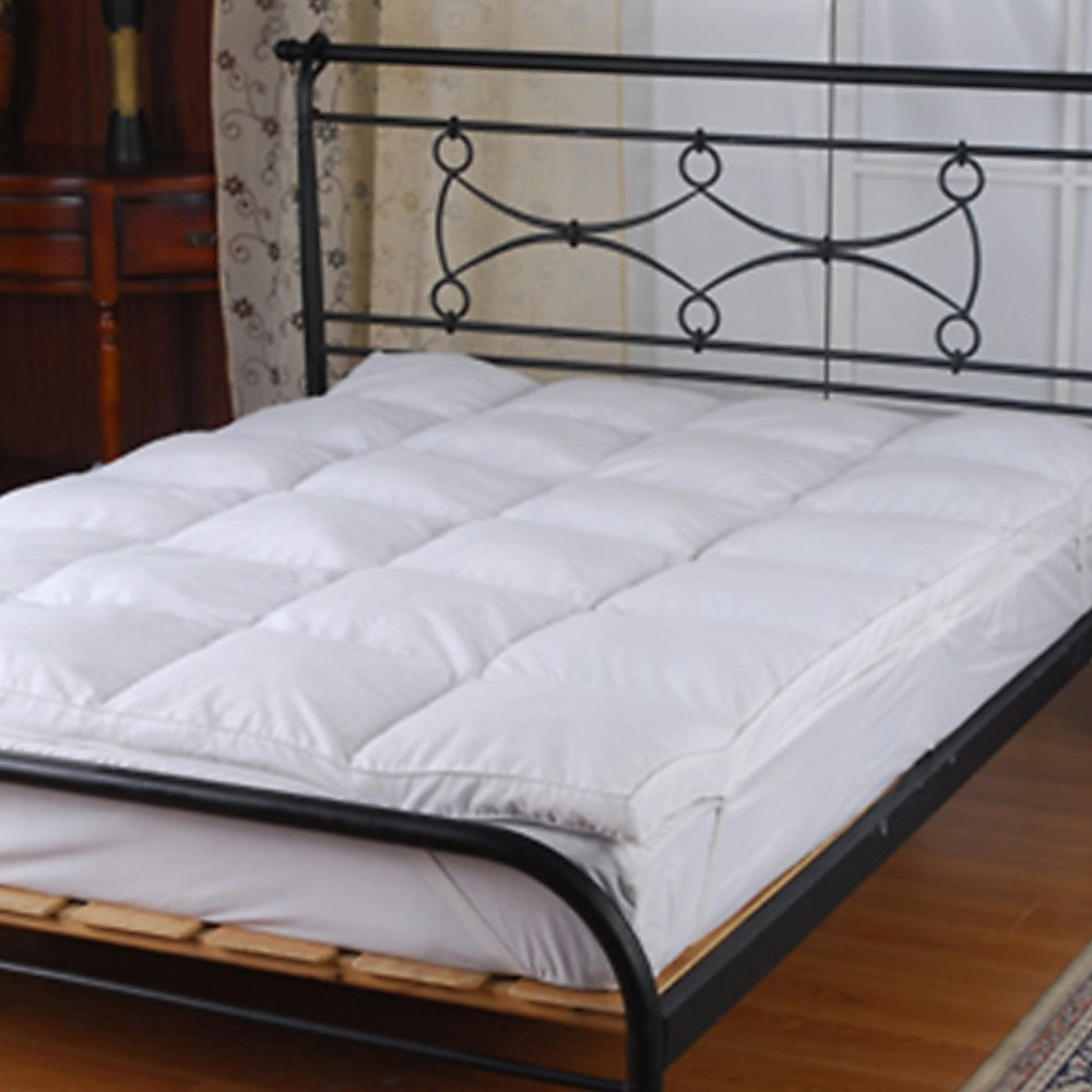 King Single Mattress Topper - 100% Duck Feather