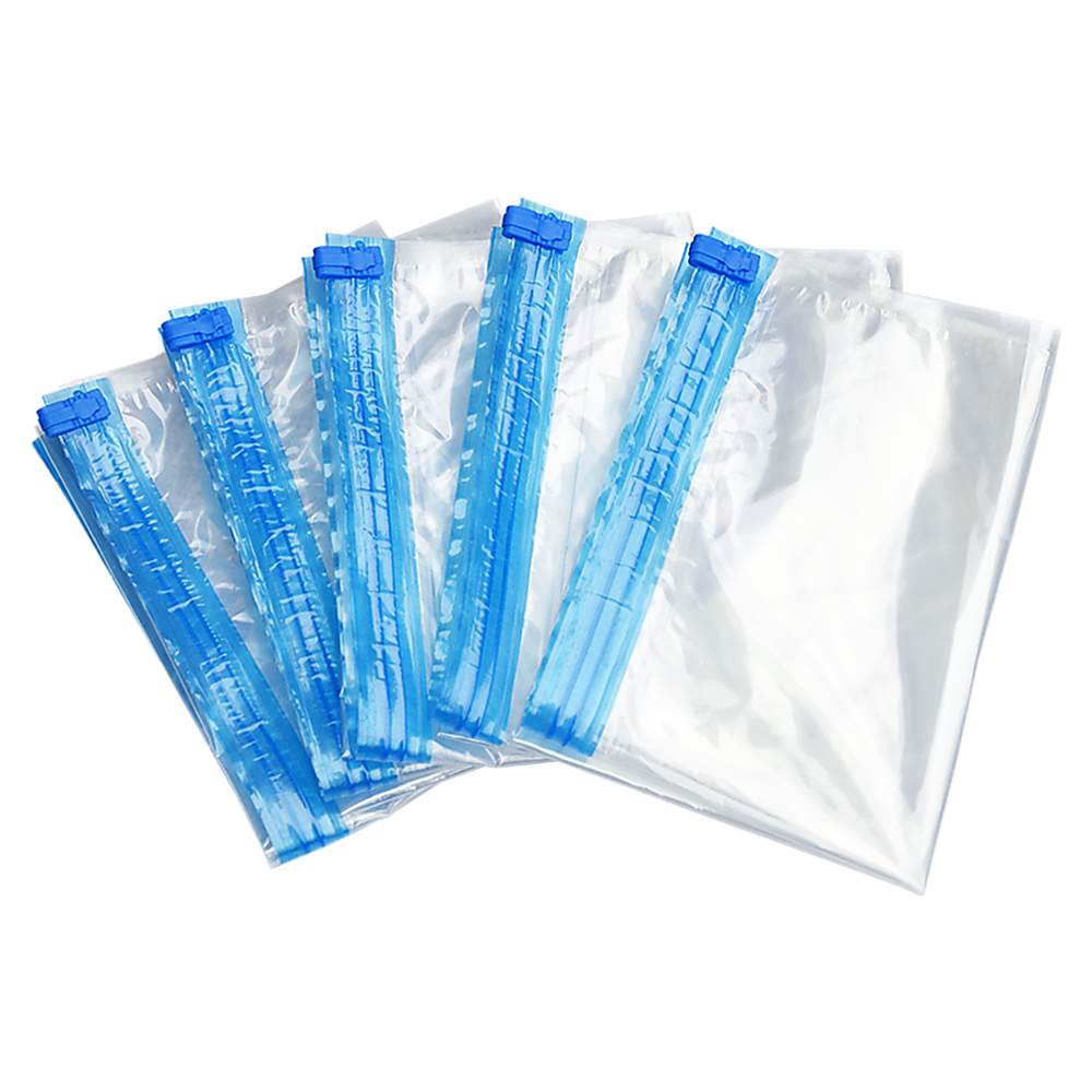 Travel Space Saver Saving Hand Roll Up Roller Seal No Vacuum Storage Bag x 20
