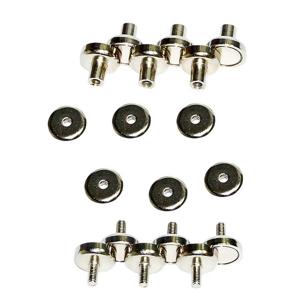 18 x 16mm 5kg Countersunk Pot Magnet | Rare Earth Latch Door Drawer Cabinet