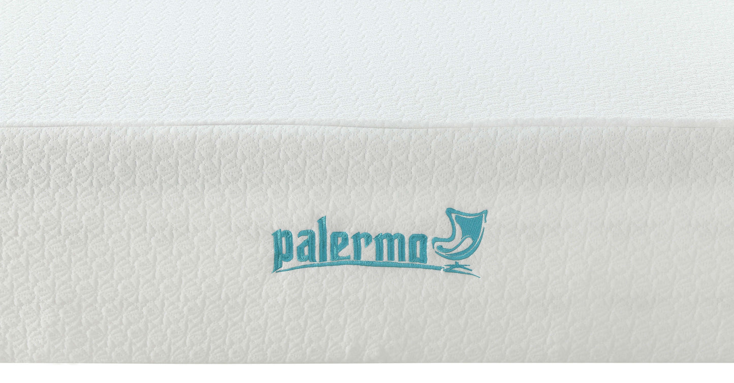 Palermo Single Mattress 30cm Memory Foam Green Tea Infused CertiPUR Approved