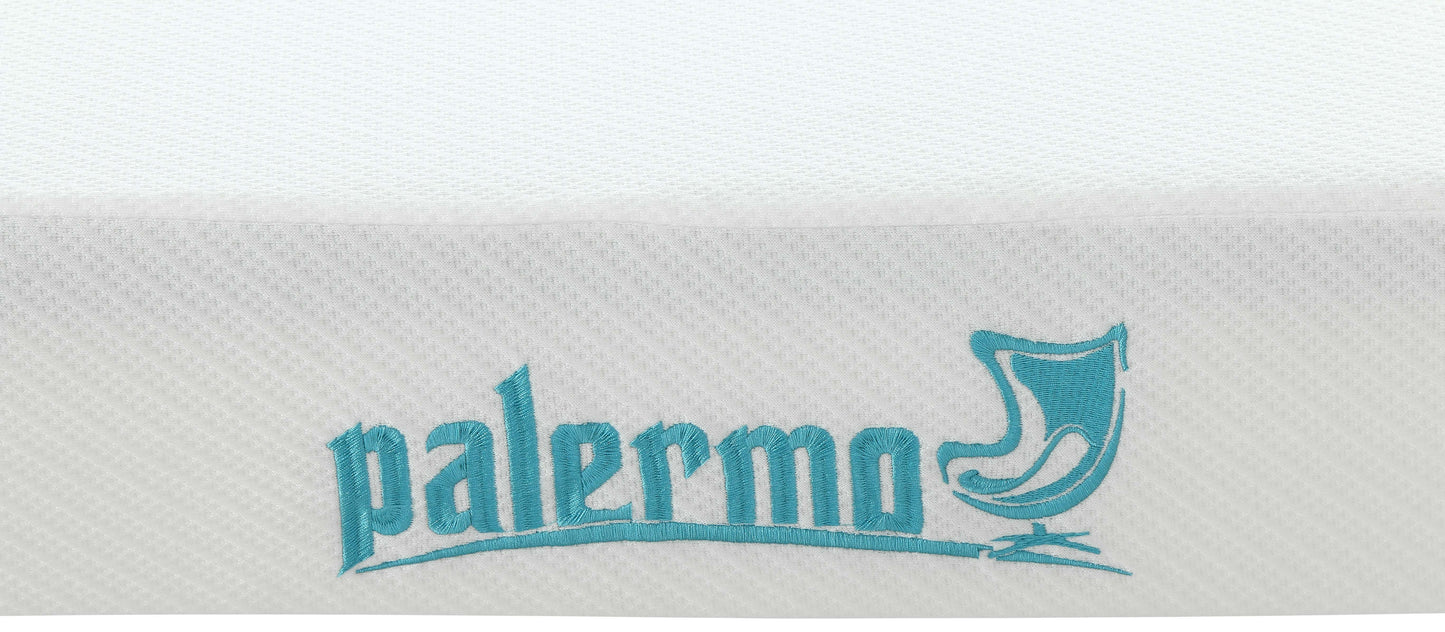 Palermo Single Mattress Memory Foam Green Tea Infused CertiPUR Approved