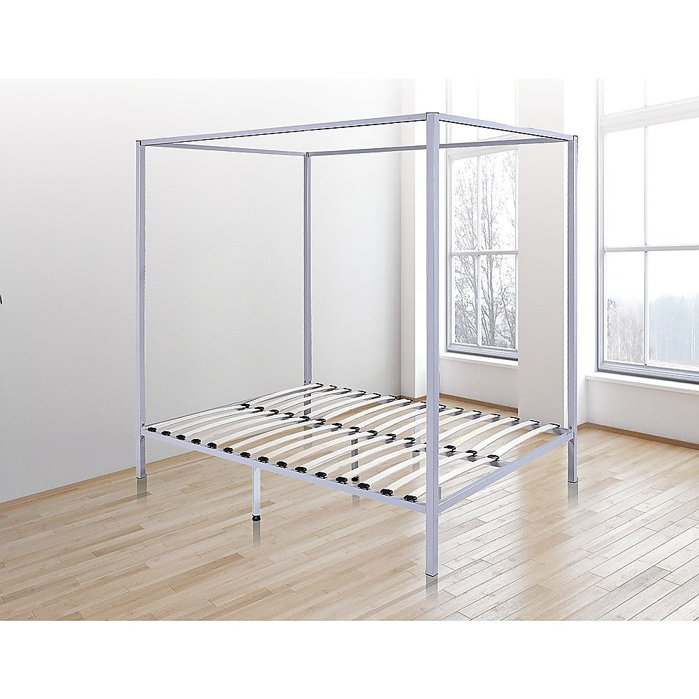 4 Four Poster Double Bed Frame