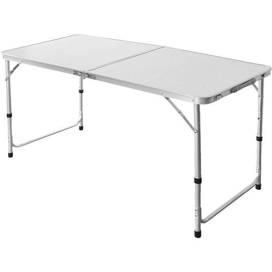 Aluminium Folding Table 120cm Portable Indoor Outdoor Picnic Party Camping Tables