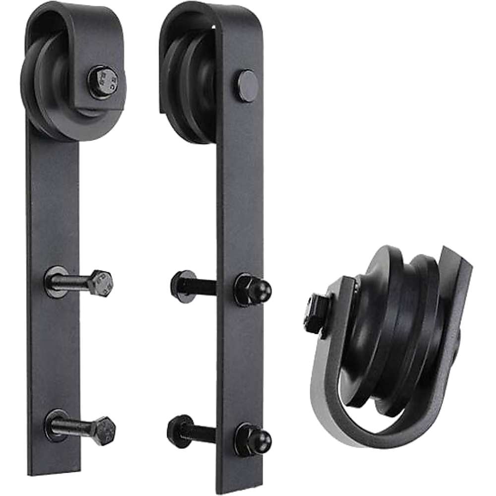 1.8m Sliding Barn Door Hardware Heavy Duty Sturdy Kit