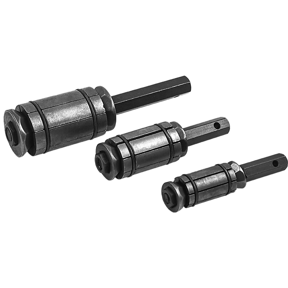 3 Piece Tail Pipe Expander Set Muffler Exhaust Pipe Dent Remover Tool Kit