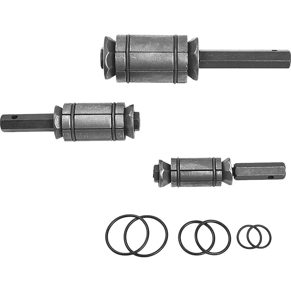 3 Piece Tail Pipe Expander Set Muffler Exhaust Pipe Dent Remover Tool Kit