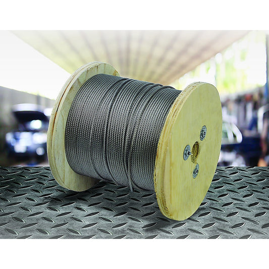 Marine Stainless Steel Wire G316 Wire Balustrade Cable Rope 3.2mm 7x7 Decking