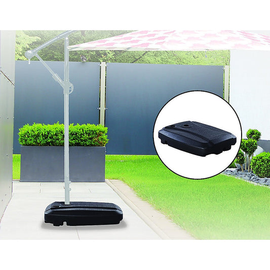 60x80cm Outdoor Umbrella Stand Base Sand / Water Pod Round Portable Grip