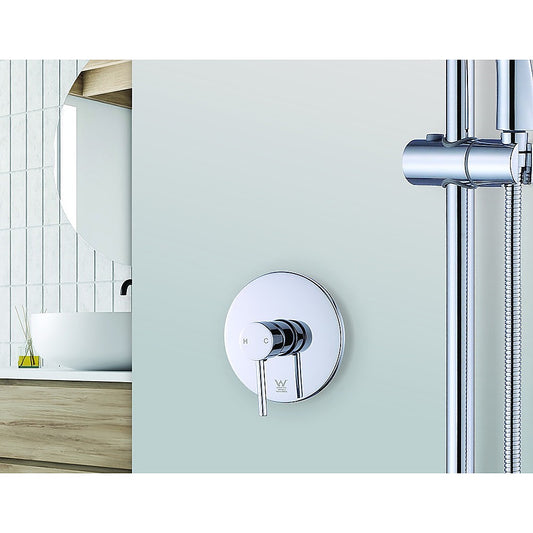 Shower Bath Mixer Tap Bathroom WATERMARK Approved - Chrome