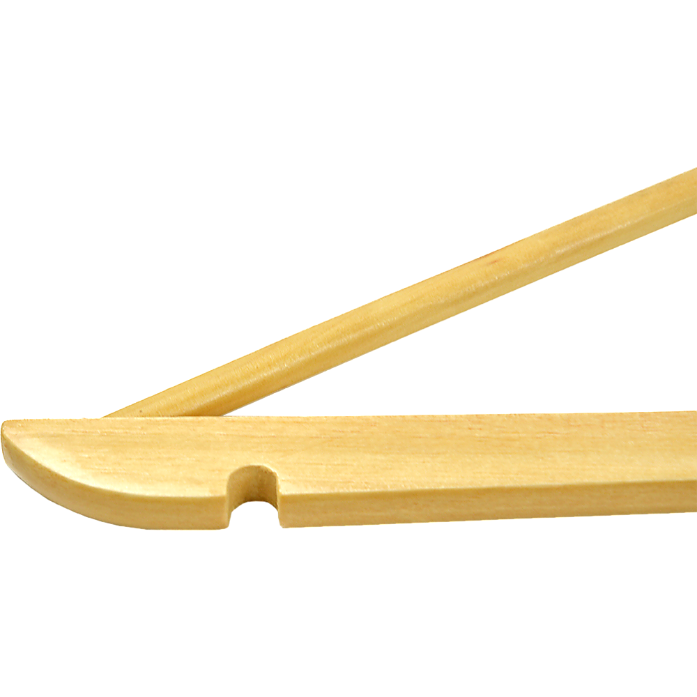 120pc Wooden Clothes Hangers Coat Pant Suit Coathangers Rack Wardrobe Wood
