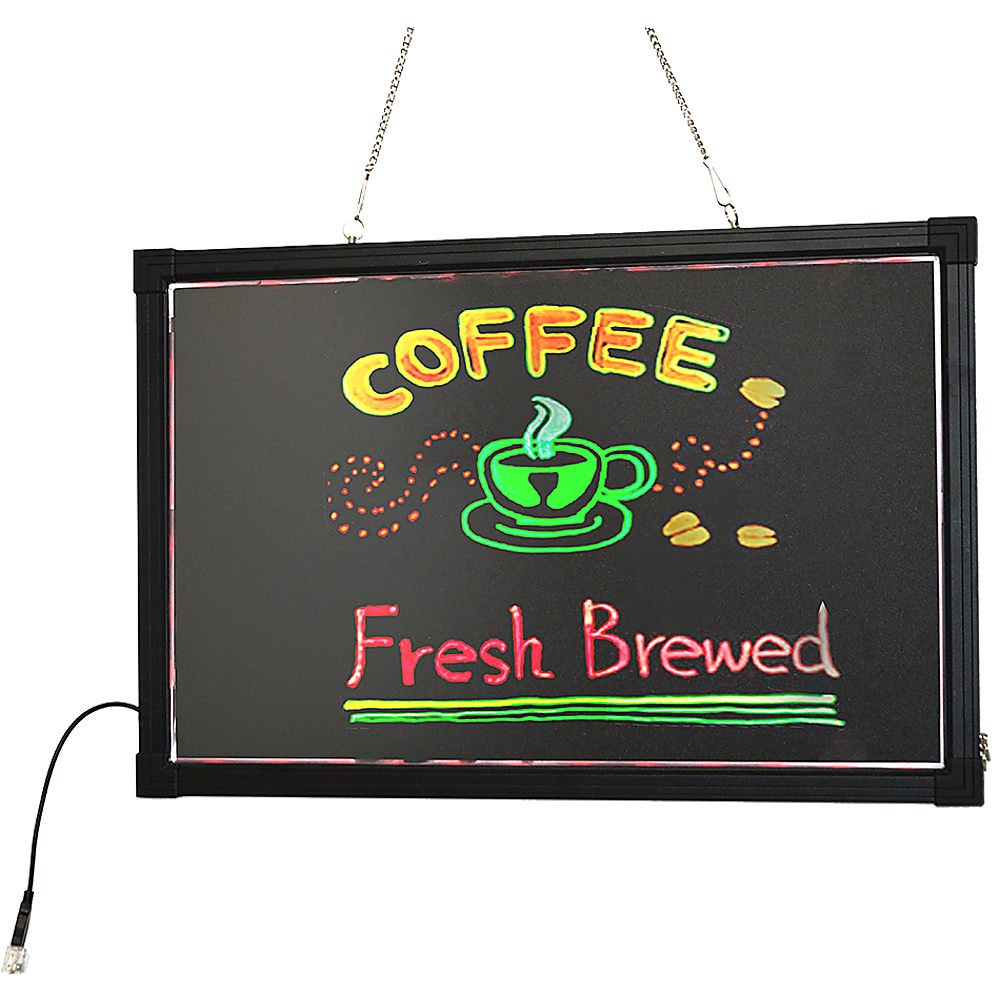 40x60cm LED Drawing Writing Board Remote Controlled Fluorescent Light Up Sensory Play
