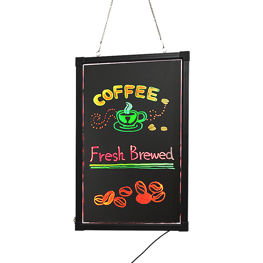 40x60cm LED Drawing Writing Board Remote Controlled Fluorescent Light Up Sensory Play