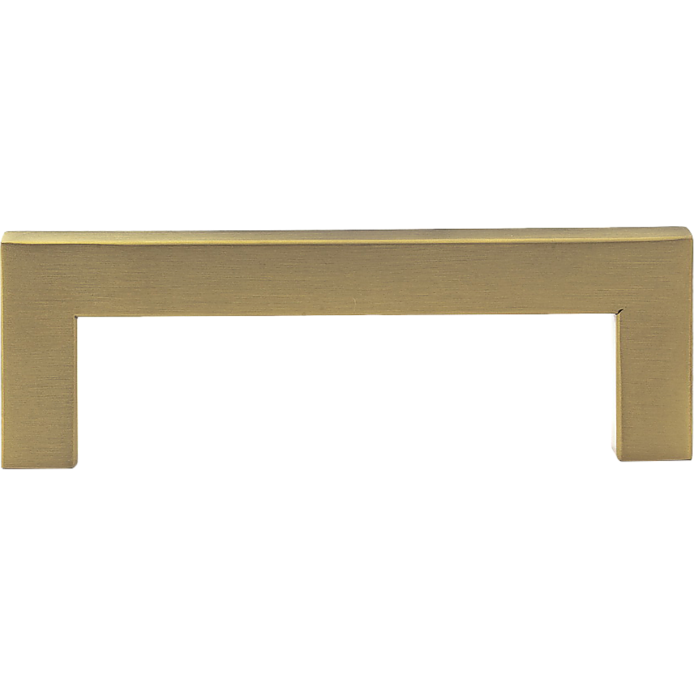 15x Brushed Brass Drawer Pulls Kitchen Cabinet Handles - Gold Finish 128mm