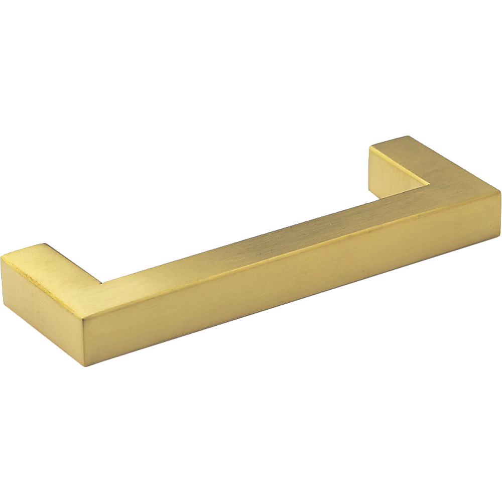 15x Brushed Brass Drawer Pulls Kitchen Cabinet Handles - Gold Finish 128mm