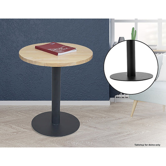 Steel Round 45cm Restaurant Cafe Office Table Base Leg