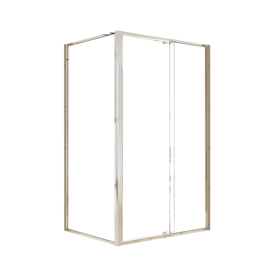 Semi Frameless Shower Screen (114~122) x 195cm & (89~92) x 195cm Side AS/NZS Glass