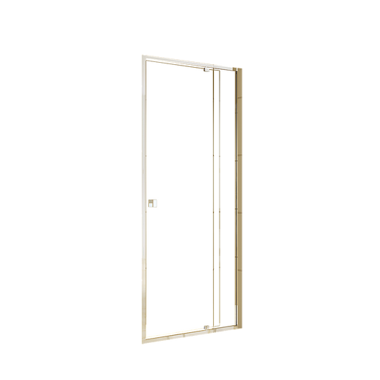 Adjustable Semi Frameless Shower Screen (82~90) x 195cm Australian Safety Glass
