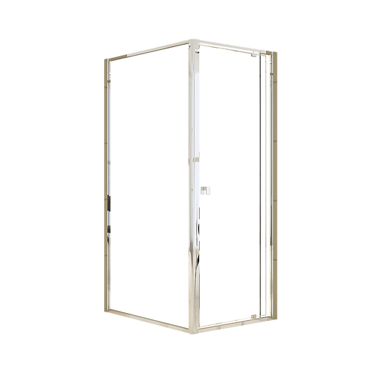 Semi Frameless Shower Screen (74~82) x 195cm & (98~101) x 195cm Side AS/NZS Glass