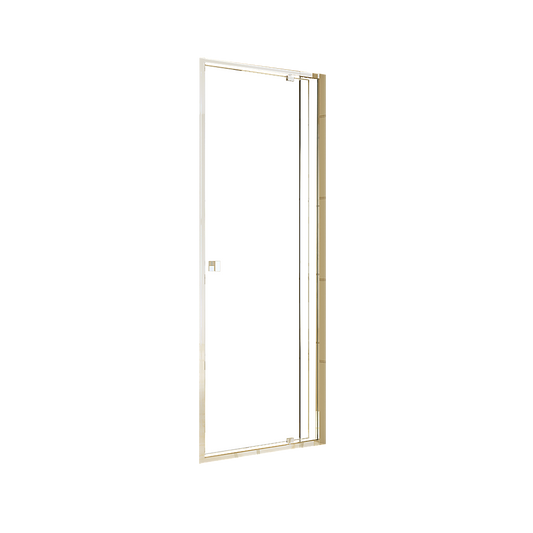 Adjustable Semi Frameless Shower Screen (74~82) x 195cm Australian Safety Glass