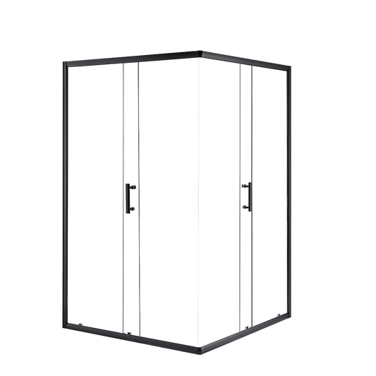 1000 x 900mm Sliding Door Nano Safety Glass Shower Screen By Della Francesca