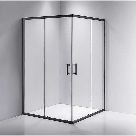 1200 x 900mm Sliding Door Nano Safety Glass Shower Screen By Della Francesca