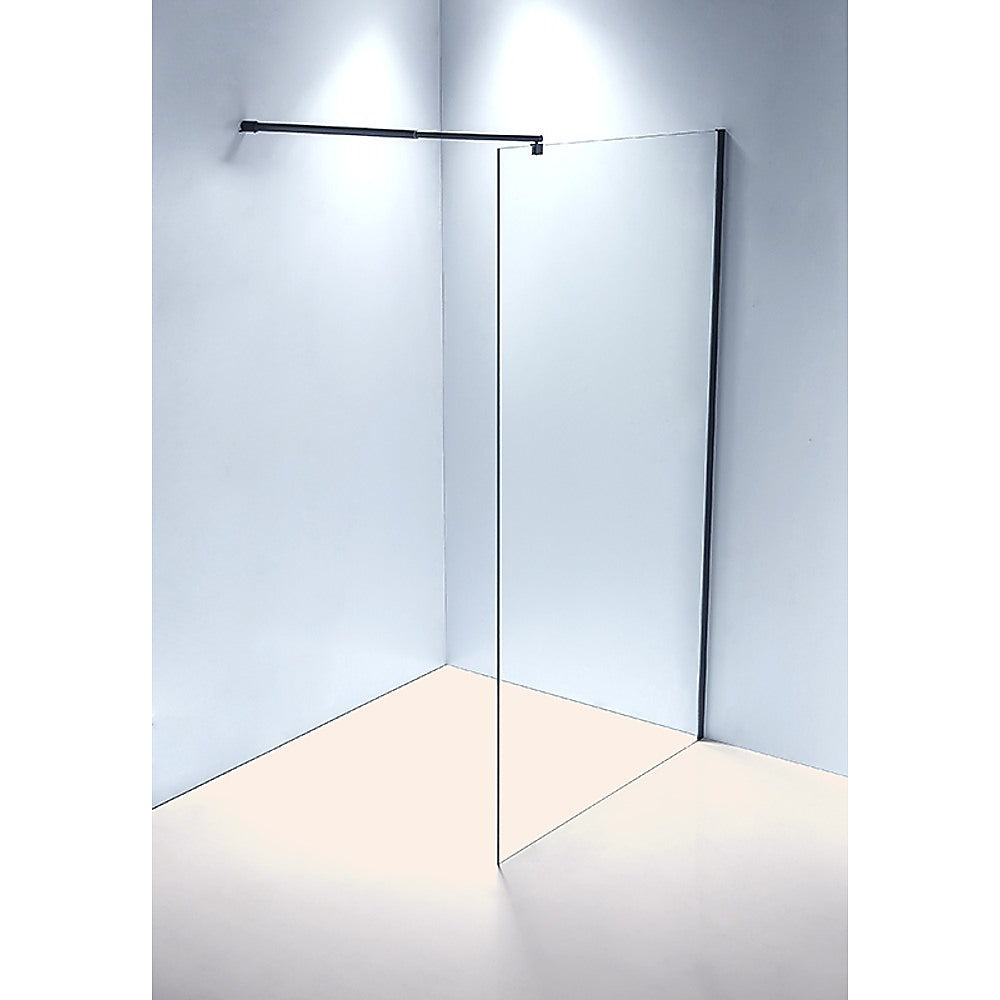 1200 x 2100mm Frameless 10mm Safety Glass Shower Screen