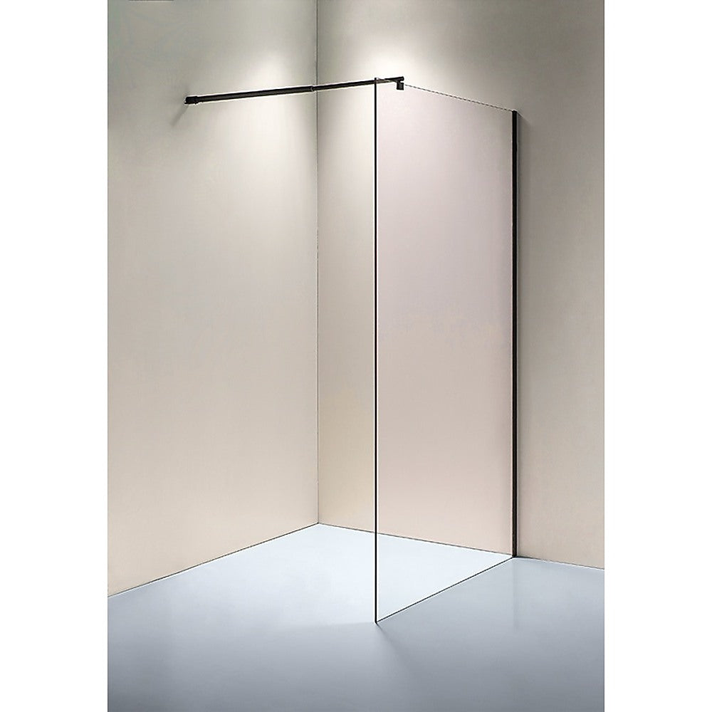 1200 x 2100mm Frameless 10mm Safety Glass Shower Screen