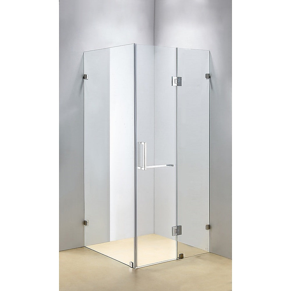 1200 x 900mm Frameless 10mm Glass Shower Screen By Della Francesca