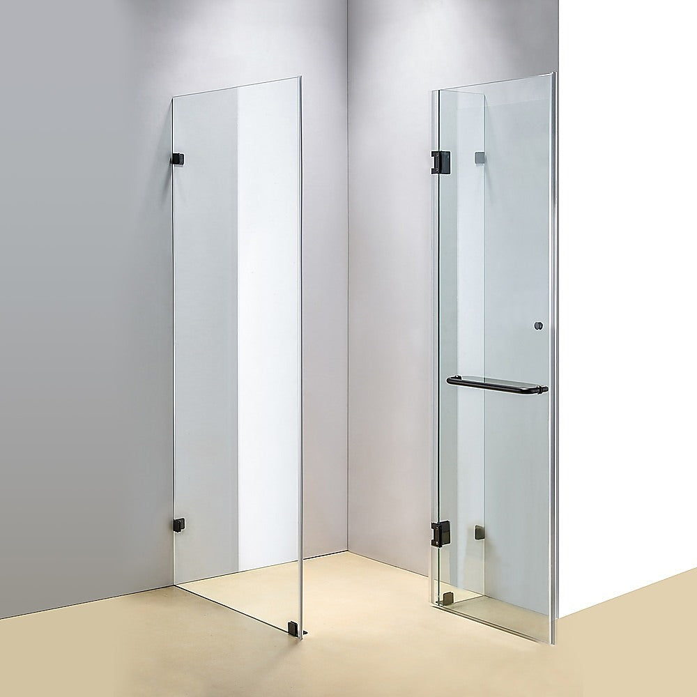 900 x 1000mm Frameless 10mm Glass Shower Screen By Della Francesca