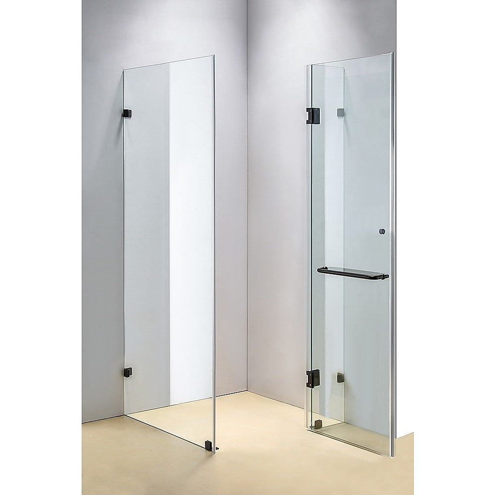 1200 x 1000mm Frameless 10mm Glass Shower Screen By Della Francesca