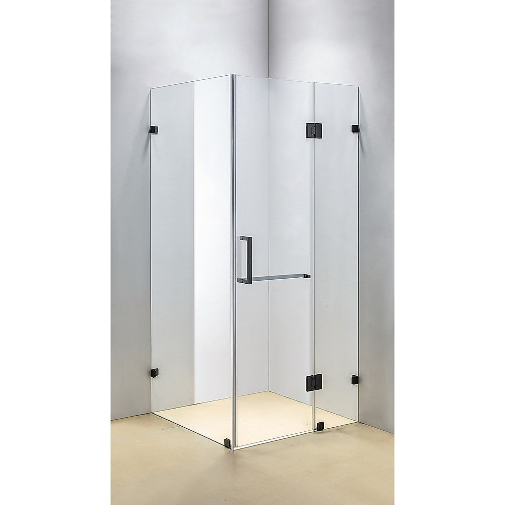 1000 x 900mm Frameless 10mm Glass Shower Screen By Della Francesca