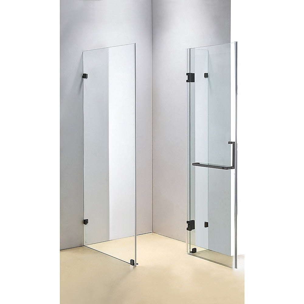 1000 x 900mm Frameless 10mm Glass Shower Screen By Della Francesca