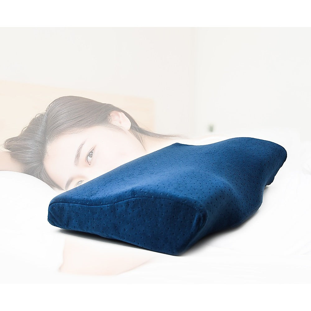 Memory Foam Neck Pillow Cushion Support Rebound Contour Pain Relief Health Care