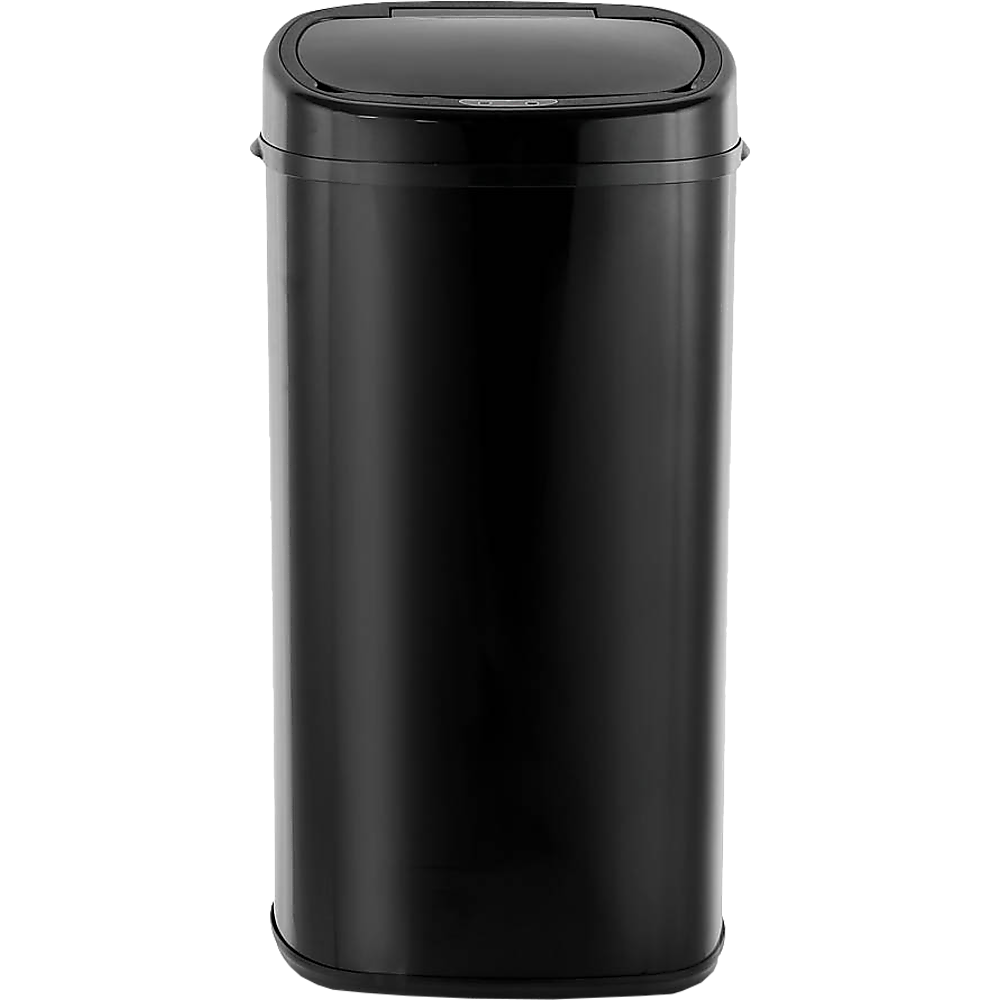 68L Motion Sensor Bin Automatic Stainless Steel Kitchen Rubbish Trash - Black