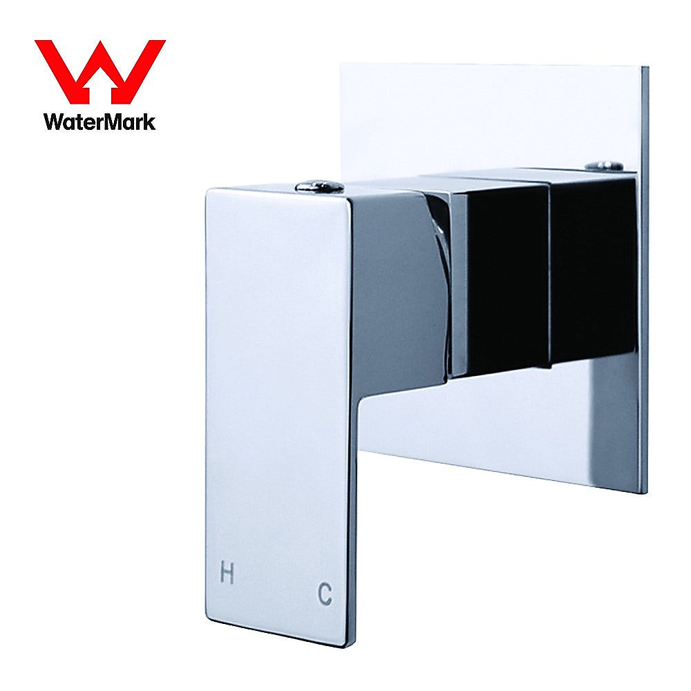 Chrome Bathroom Shower Wall Mixer w/ WaterMark