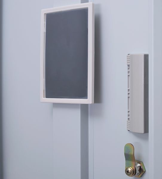 Standard locks 12 Door Locker for Office Gym - Light Grey